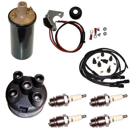 Aic Replacement Parts 12V Electronic Distributor Ignition Conversion Kit Fits IH Fits FARMALL Tractor KT-ELI80-0353